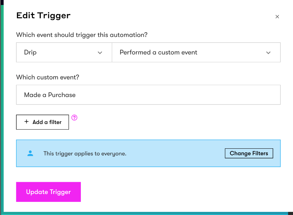 Performed a custom event trigger in a workflow to call event properties from