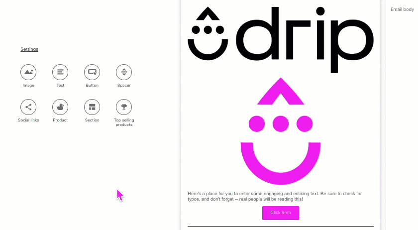 Image display settings switching between mobile  only view, dekstop only view, and All view for both mobile and desktop visibility .gif