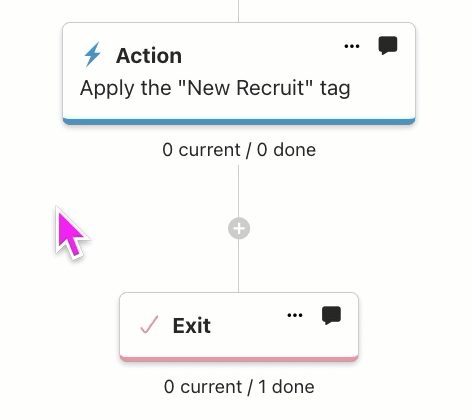 Clicking an existing Note on and Action Node to click Edit then Delete.